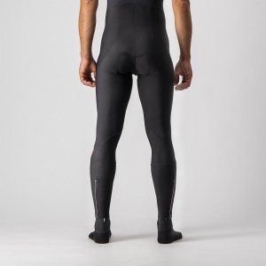 Castelli - pantaloni lungi ciclism pentru barbati cu bretele Entrata bibtights - negru - Img 5