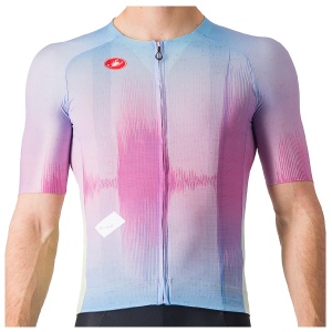 Castelli - tricou ciclism cu maneca scurta pentru barbati R-A/D Jersey - multicolor violet - Img 1