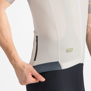 Castelli - tricou ciclism maneca scurta regular fit - Unlimited Endurance 2 Jersey - argintiu | verde lime - Img 6