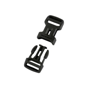 Catarama Dual Adjust Side Squeeze Buckle 25Mm Black
