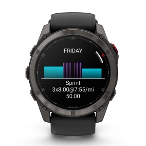 Ceas Garmin Fenix 8 Pro 51MM Amoled Sapphire Carbon Grey DLC - Img 6