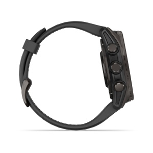 Ceas Garmin Fenix 8 Saphire Titanium Amoled 43MM Carbon Grey/Black - Img 3