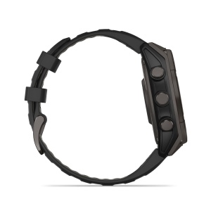 Ceas Garmin Fenix 8 Solar Saphire Titanium 47MM Carbon Grey/Black - Img 3