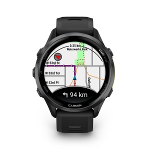 Ceas Garmin Forerunner 970 Amoled 47MM Black/Amp Yellow - Img 5
