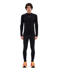 CEP - bluza base layer maneca lunga - Core Run Merino - black - L - Img 7