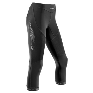 CEP - Colanti 3/4 alergare 2.0 W - negru
