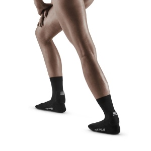 CEP - ortho calcaiul lui Ahile - Achilles Support Compression Short Socks W - Negru - Img 13