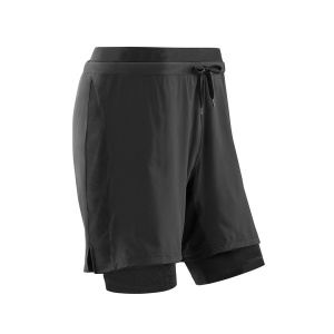 CEP - pantaloni scurti 2 in 1 - Training 2in1 Shorts - Negru - Img 2