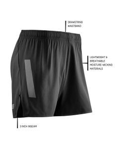 CEP - pantaloni scurti - race loose fit shorts - black - Img 11