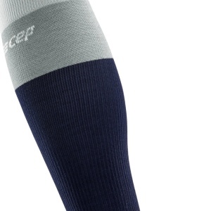 CEP - sosete compresie inalte - Hiking Light merino Socks W - Marine Blue I Grey - Img 3