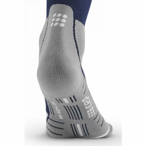CEP - sosete compresie inalte - Hiking Light merino Socks W - MarineBlue I Grey - Img 4