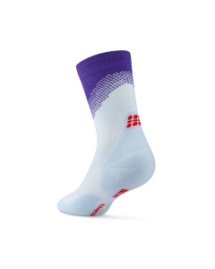 CEP - sosete compresie medii - run edt. split - black/light blue - Img 12