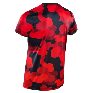 CEP - tricou tehnic - camocloud shirt short sleeve - lava | peacoat - Img 3