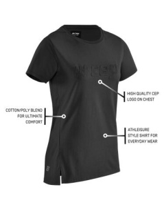 CEP - tricou tehnic - crew shirt short sleeve - black - Img 6