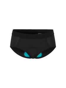 Chiloți ciclism cu bazon Craft Everyday Bike Liner Hipster C6 damă - negri - Black - Img 7