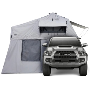 Cort auto cu prindere pe plafon, Thule, Autana, 4 persoane, cu anexa inclusa, Haze Gray - Img 5