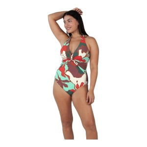 Costum Baie Femei Barts Bunbe Halter Shaping One Piece Red - Img 3