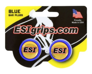 Dopuri mansoane ESI Bar Plugs - albastru