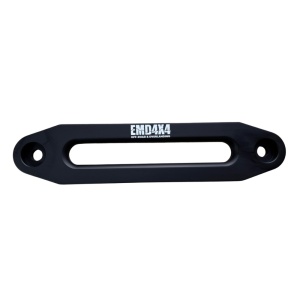 Fantă (ghidaj cablu) pentru trolii cu cablu sintetic, din aluminiu, negru, 25 cm, EMD4x4