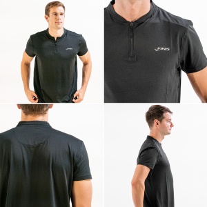 Finis - tricou sport Polo barbati Tech Polo - negru - Img 2