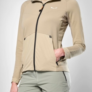 Fleece trekking dama Salewa Puez Merino Durastretch - Img 5