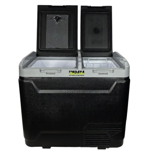 Frigider si congelator auto portabil 60 L, cu compresor, alimentare 12V/24V/220V, Bluetooth, control digital, -20°C +20°C, EMD4x4 - Img 2