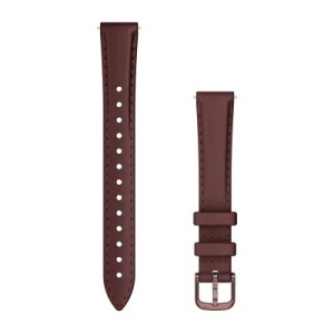 Garmin - curea nailon - Lily 2 - 14 mm - coffee | cream gold - Img 4