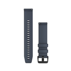 Garmin - curea silicon Quick Release 20 - albastru granit pentru Vivoactive/ Vivomove/ Venu/ Forerunner - Img 2