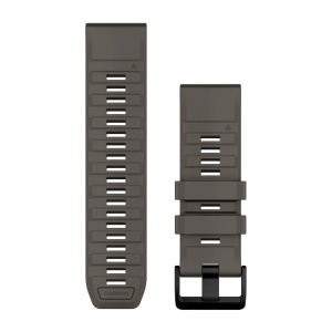 Garmin - curea silicon - QuickFit 26 watch band - Pebble Gray