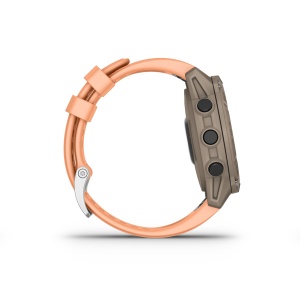 Garmin Descent G2 - 45 mm AMOLED Paloma cu curea Shell Pink - computer scufundări și smartwatch robust cu GPS - Img 5