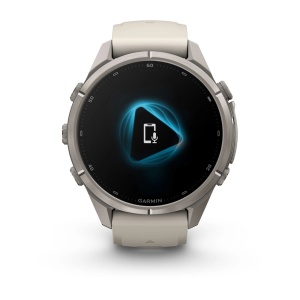 Garmin - fenix 9 AMOLED - 47 mm Titan DLC Carbon - Gray I Band Black - Img 26