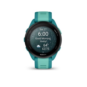 Garmin - Forerunner 165 Music ceas multisport cu GPS AMOLED - albastru turcoaz aqua - Img 8