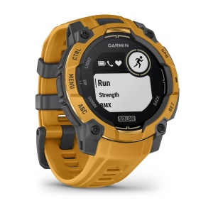 Garmin - Instinct 3 - 45 mm AMOLED - Black with Bolt Blue | Black Band - Img 41