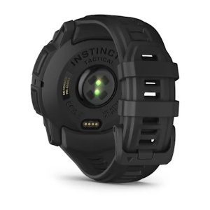 Garmin - Instinct 3 - 45 mm AMOLED - Black with Bolt Blue | Black Band - Img 151