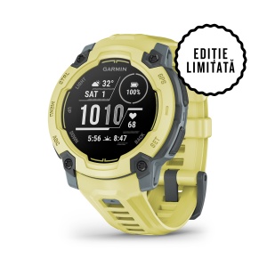 Garmin - Instinct 3 - 45 mm AMOLED - Black with Bolt Blue | Black Band - Img 161