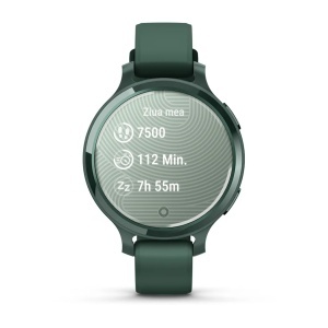 Garmin - Lily 2 - Active - Jasper Green Bezel with Jasper Green Silicone Band - Img 8