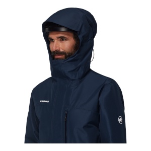 Geaca Schi Barbati Mammut Fall Line HS Thermo Hooded Navy - Img 9