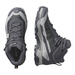 Ghete Drumetie Femei Salomon X Ultra 5 Mid Gore-Tex Nine Iron/Gull/Soft Clay - Img 6