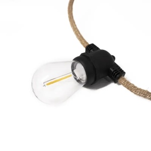 Ghirlandă luminoasă S14 cu becuri, speaker Bluetooth, Wild Land - Img 4