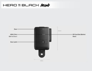 GoPro - camera actiune - HERO11 MINI - Black - Img 8