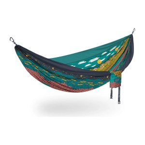 Hamac Unisex ENO DoubleNest Hammock Day to Night Green