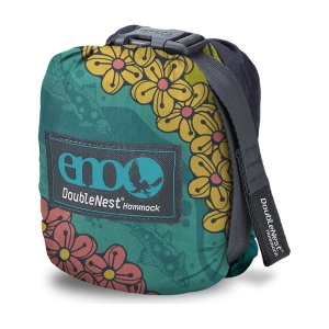 Hamac Unisex ENO DoubleNest Hammock Day to Night Green - Img 2