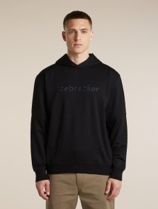 Icebreaker - hanorac - 360 RealFleece Elemental LS Hood - Black - L