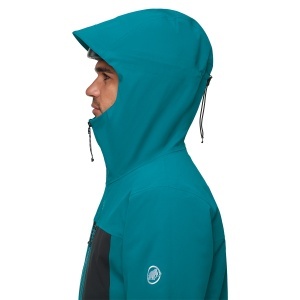 Jacheta Barbati Mammut Stoney Hs Thermo Hooded Deep Teal-Black - Img 3