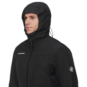 Jacheta Barbati Mammut Treeline 3 In 1 Hs Hooded Black-Black - Img 4