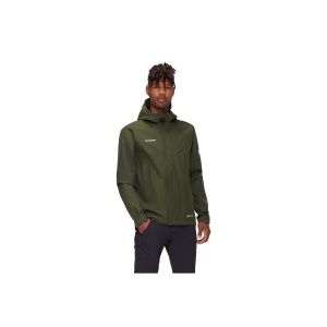 Jacheta Barbati Mammut Treeline Light HS Hooded Dark Marsh