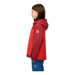 Jacheta Copii Mammut Taiss HS Hooded Mammut Red-Dark Mammut Red - Img 5