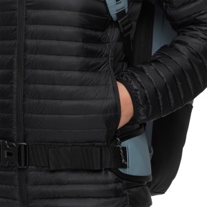 Jacheta Femei Mammut Broad Peak Light In Hooded Black - Img 4