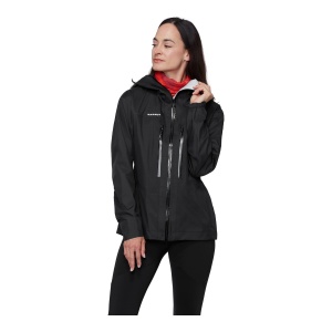 Jacheta Femei Mammut Taiss Light HS Hooded Black