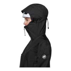 Jacheta Femei Mammut Taiss Light HS Hooded Black - Img 8